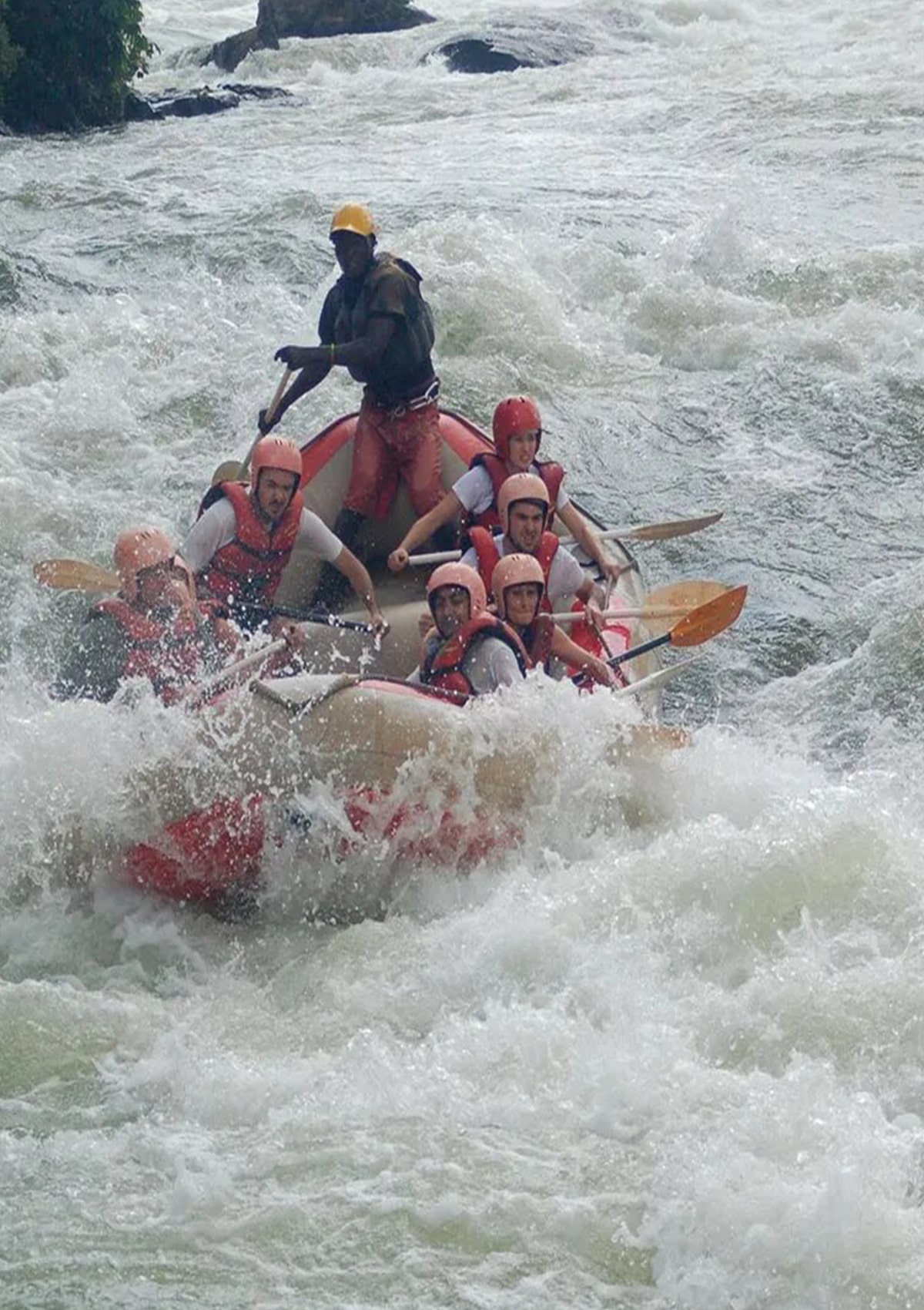 Water Raft in River Nile Uganda