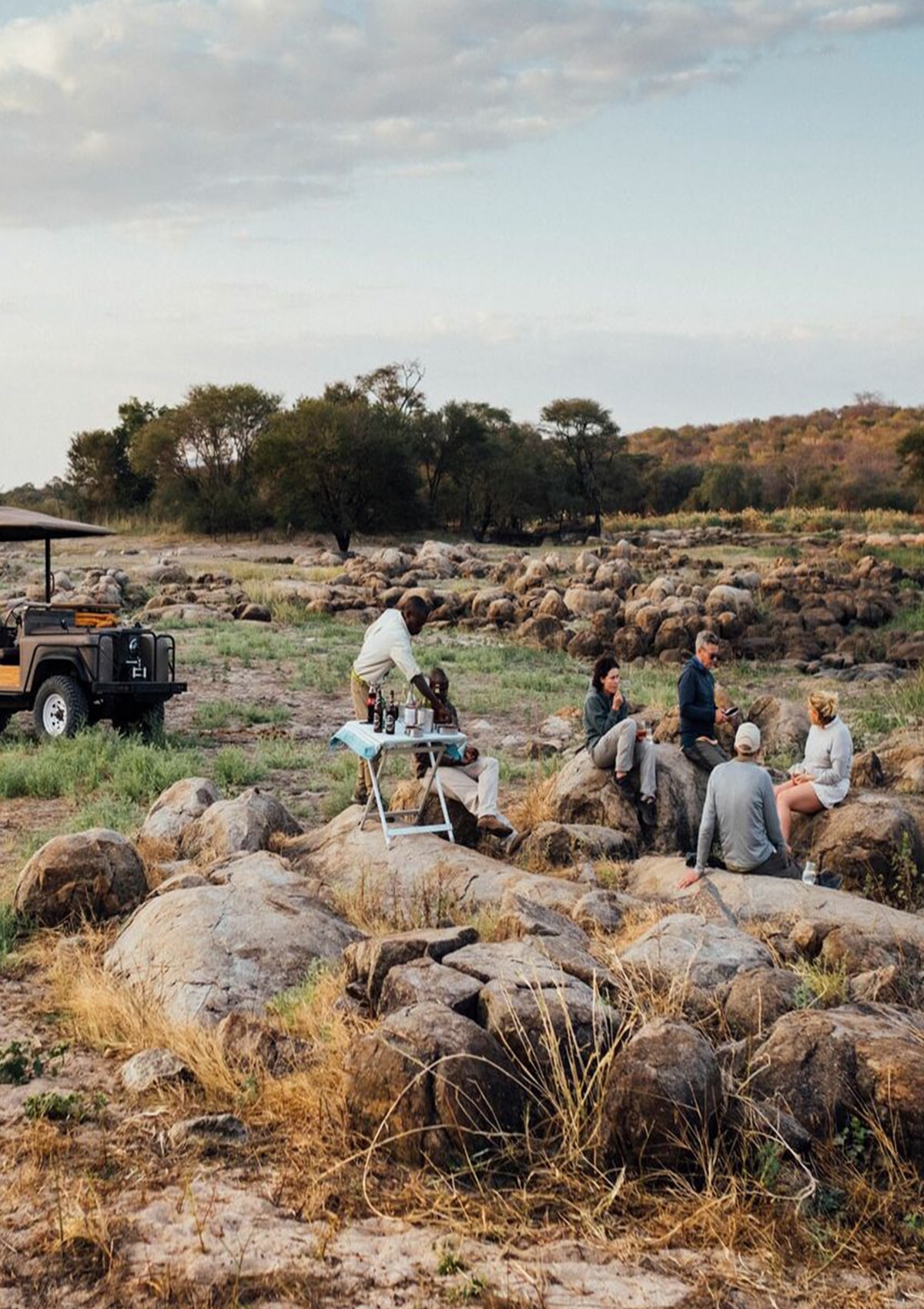 Sunset Picnic masai Mara